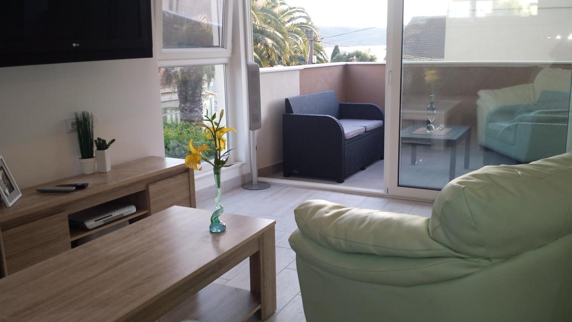 Apartments Villa A - Heating Pool Trogir Ngoại thất bức ảnh